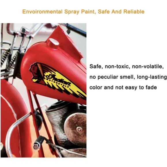 Mini Motorcycles, Handmade Iron, Creative Locomotive Props, Harley Davidson - Picture 5 of 8